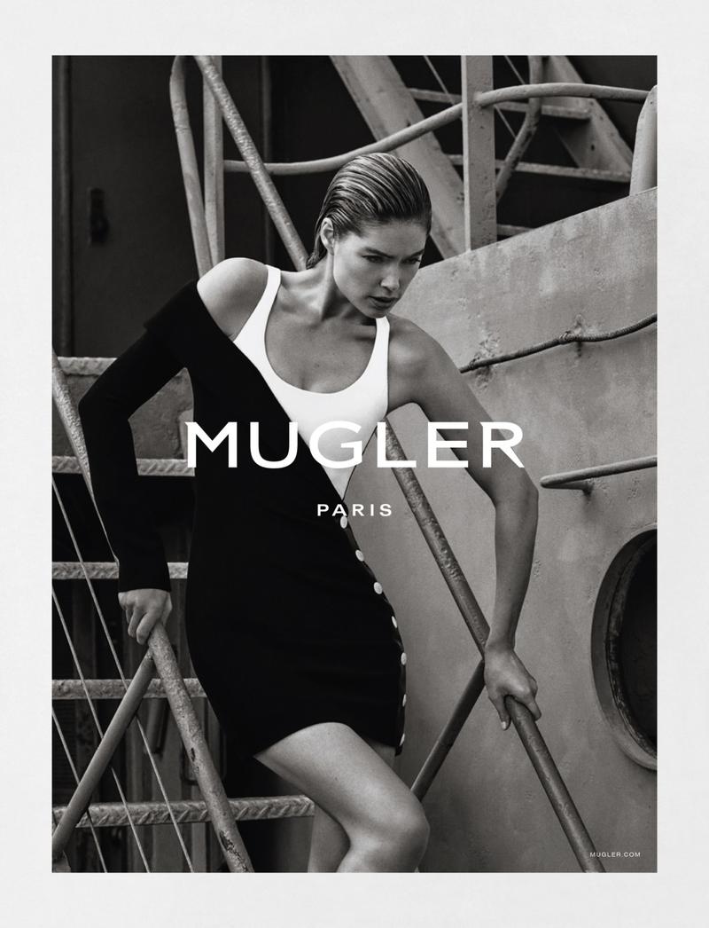 Doutzen Kroes by Christian MacDonald for Mugler Spring-Summer 2016 Ad Campaign