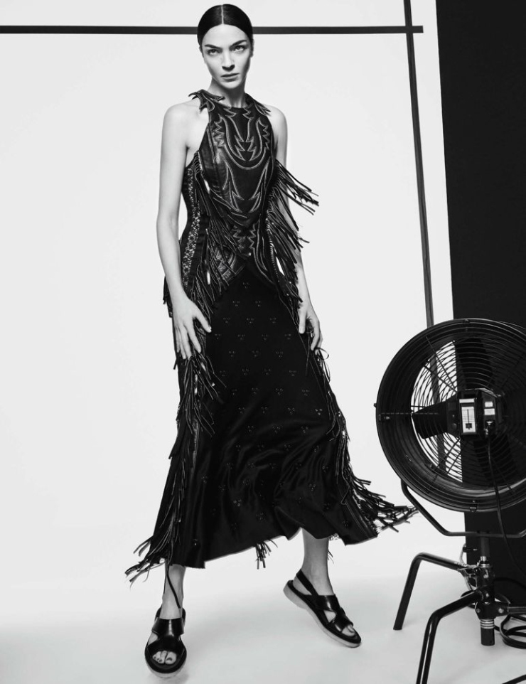 Fashion Show: Mariacarla Boscono by Giampaolo Sgura for Vogue Germany February 2016