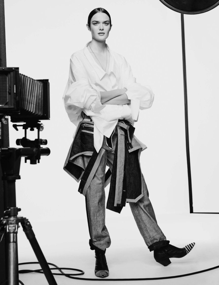 Mariacarla Boscono By Giampaolo Sgura For Vogue Germany February 2016 