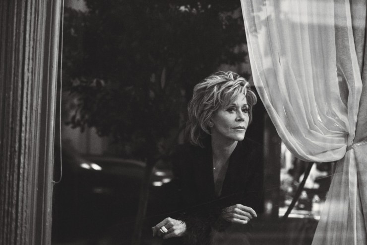 Jane Fonda by Peter Lindbergh for W Magazine February 2016
