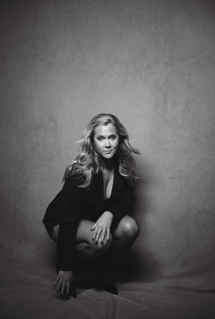 Amy Schumer by Peter Lindbergh for W Magazine February 2016
