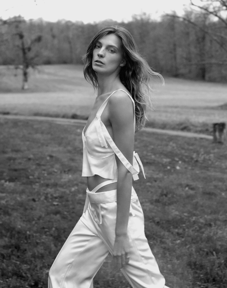 Daria Werbowy by Vanmossevelde + N for Marie Claire France March 2016