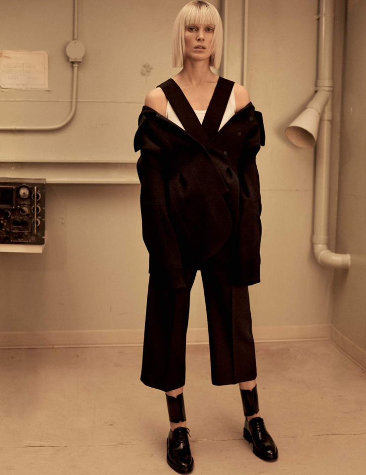 Absolute Bearing: Iselin Steiro by Josh Olins for British Vogue March ...