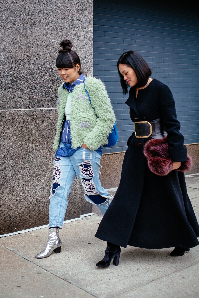 Susie Lau and Tiffany Hsu New York Street Style