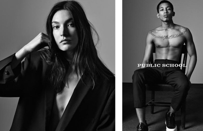Public School Spring-Summer 2016 Ad Campaign by Lachlan Bailey & Tony Irvine