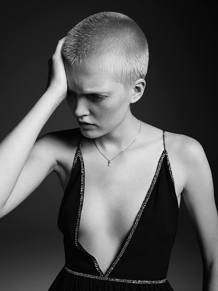 Ruth Bell by Hedi Slimane for Saint Laurent Skin Collection XX Women Spring-Summer 2016 