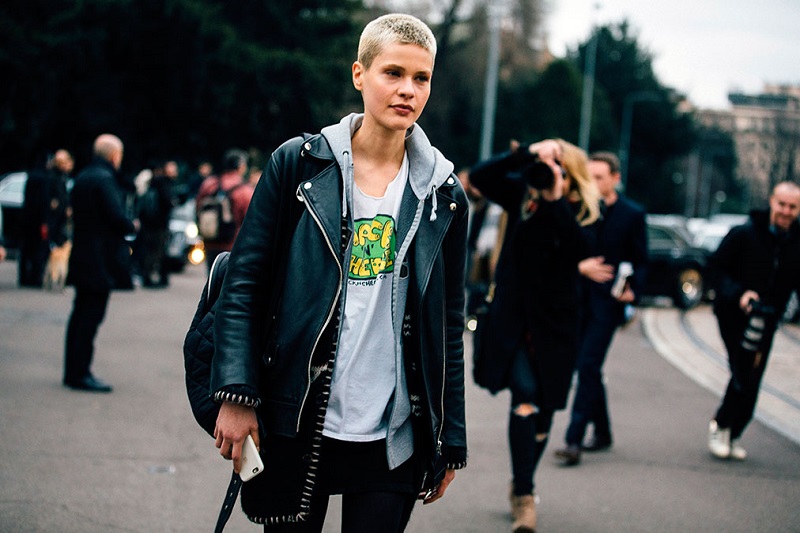 Kris Gottschalk Milan Fashion Week Fall 2016 Street Style