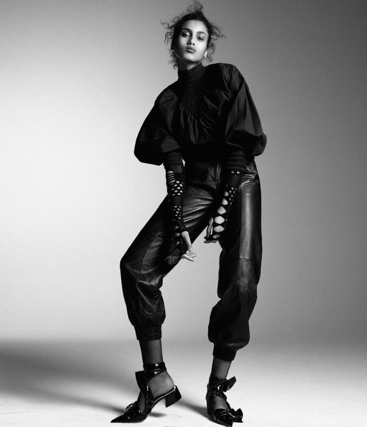 Spring Fashion's New Attitude: Imaan Hammam by Daniel Jackson for WSJ ...