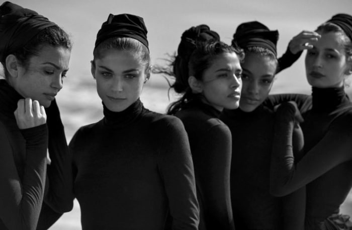 Unique Beauties by Peter Lindbergh for Vogue Italia April 2016