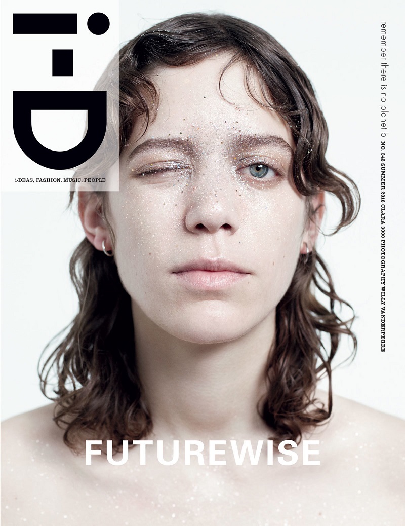 Clara Deshayes By Willy Vandeperre For i-D Magazine Summer 2016 Cover - Futurewise Issue