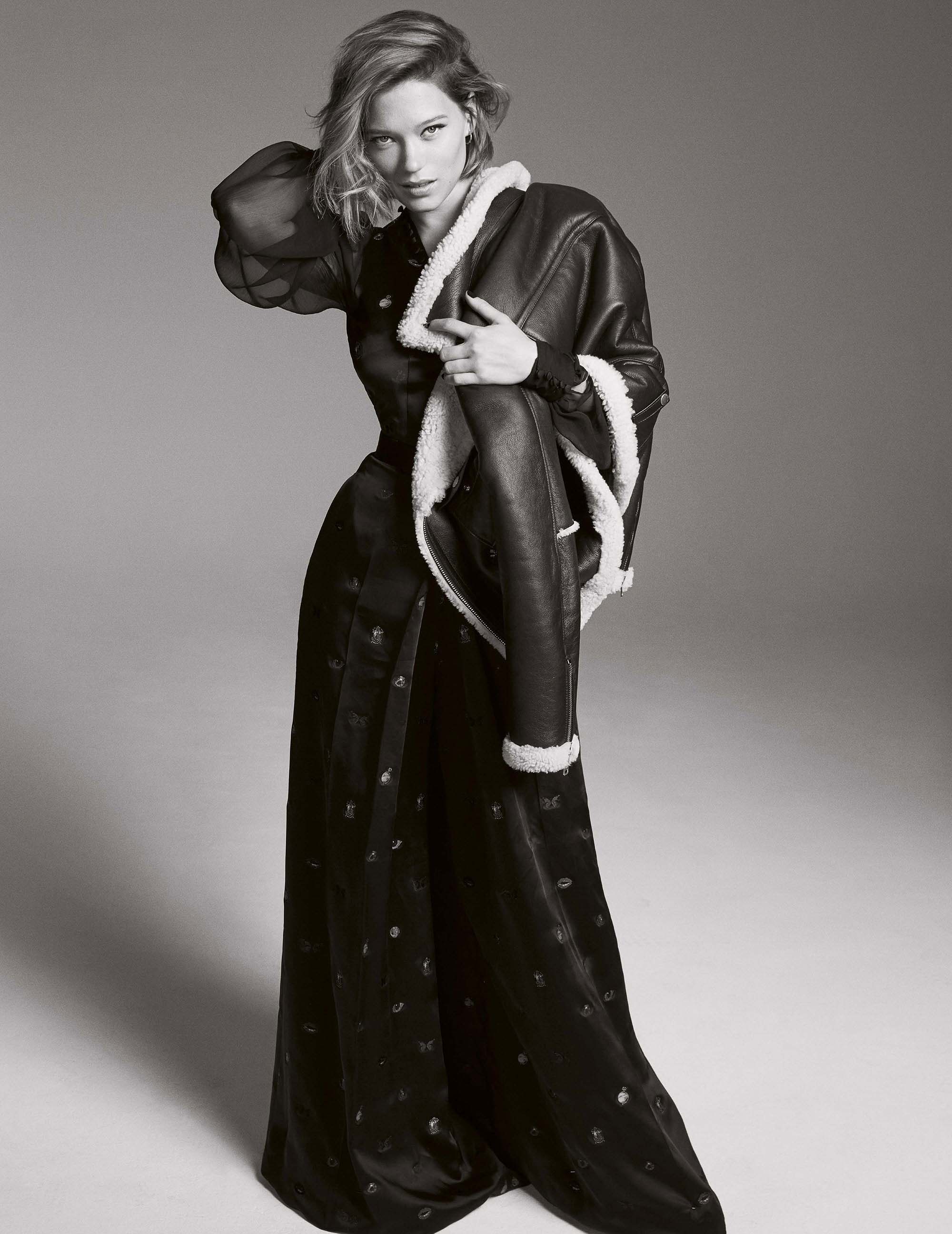 Lea Seydoux by Kai Z Feng for British Elle June 2016 - Fashion