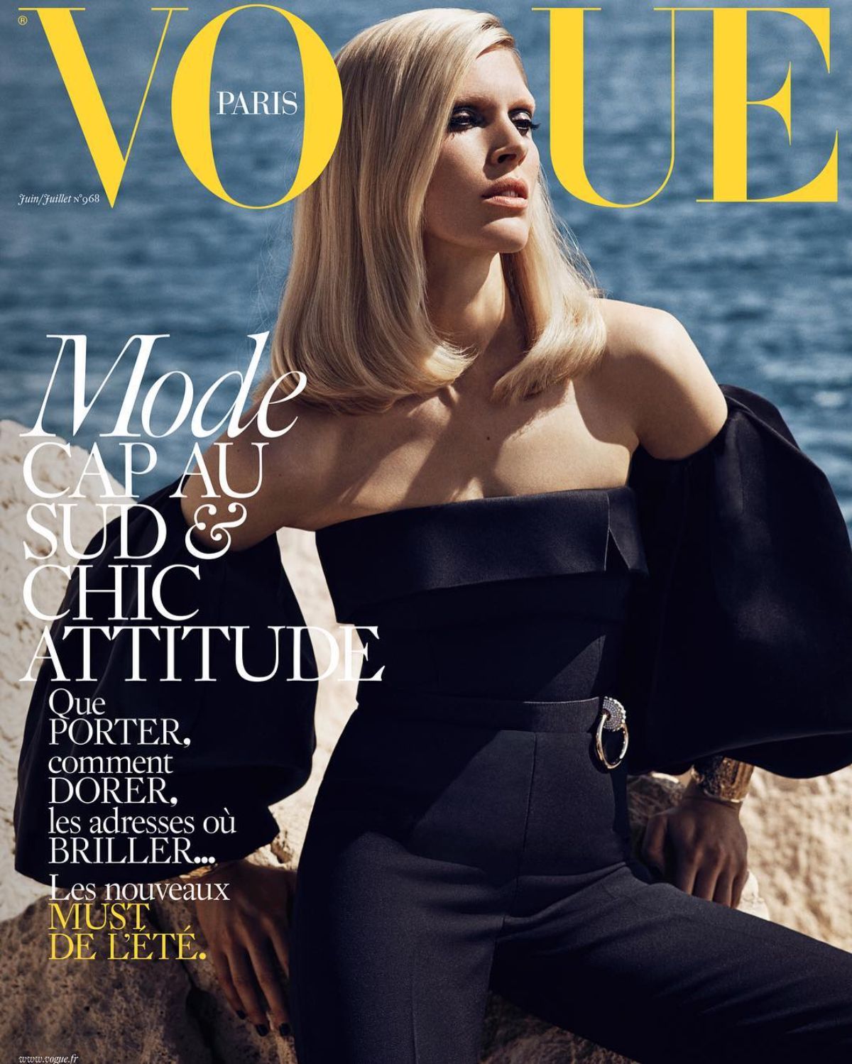 Iselin Steiro Covers Vogue Paris June 2016