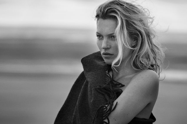 Kate Moss By Peter Lindbergh For Naked Cashmere Fall 2016 Ad Campaign