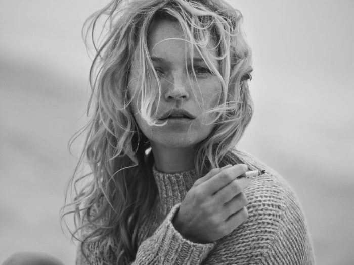 Kate Moss By Peter Lindbergh For Naked Cashmere Fall 2016 Ad Campaign 