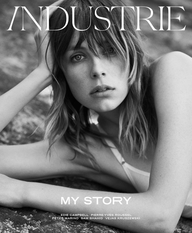 Edie Campbell Covers Industrie Magazine Fall 2016