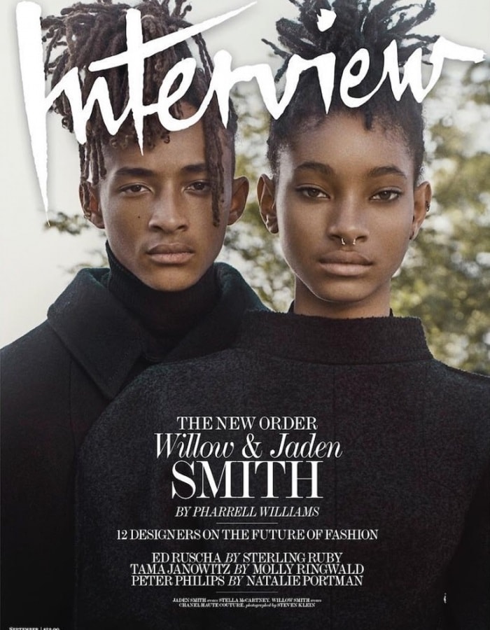 Vogue Italia October 2019 Jaden and Willow Smith cover: : Books