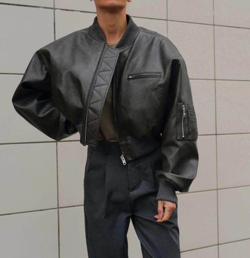 Denim x Leather: Pepa Mack Minimal Style - Minimalist Street Style ...