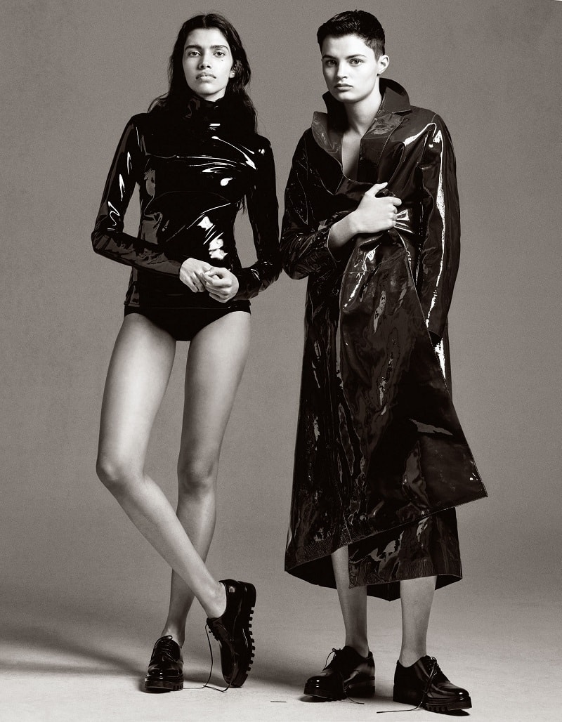 Isabella Emmack & Pooja Mor by Christian MacDonald for Vogue Japan January 2017