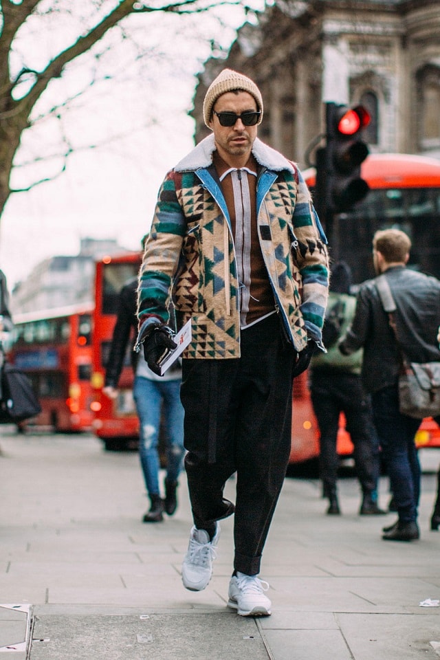 London Men's Fashion Week Fall 2017 Street Style