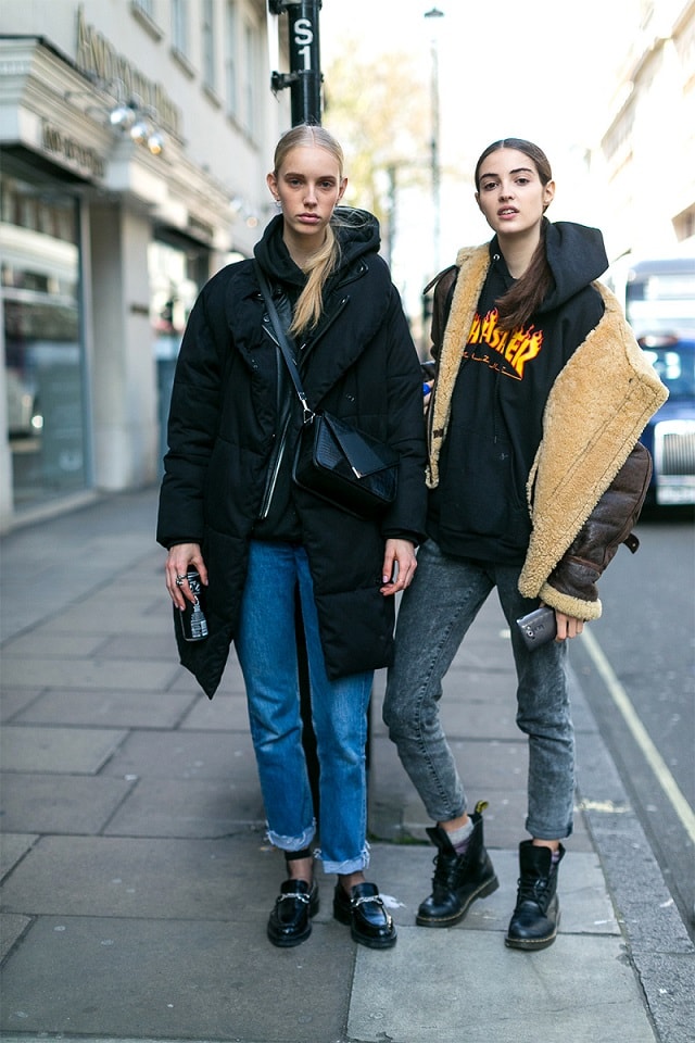 London Fashion Week Fall 2017 Street Style - Minimalist Street Style ...