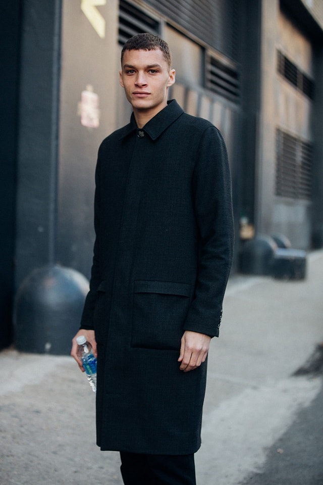 Louis Mayhew New York Men's Fashion Week Fall 2017 Street Style