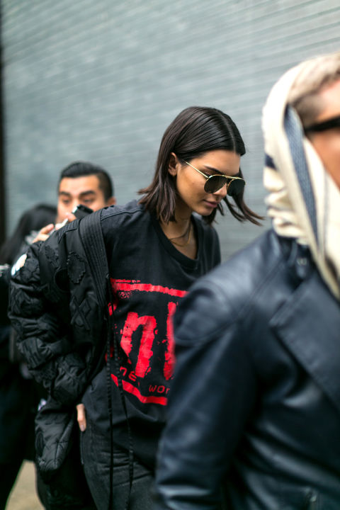 Kendall Jenner New York Fashion Week Fall 2017 Street Style