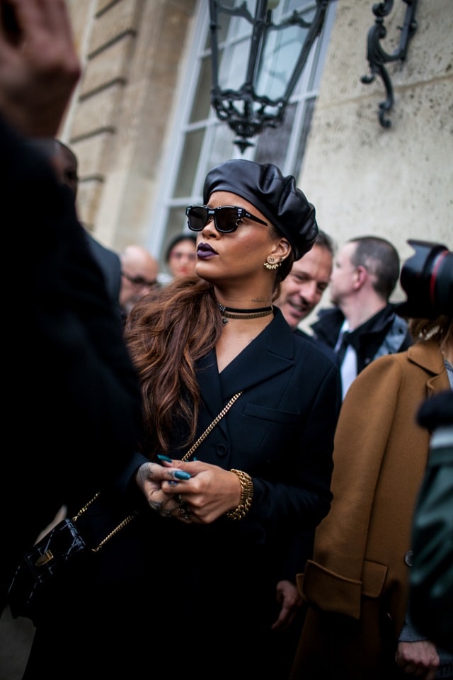 Rihanna PFW Fall-Winter 2017 Street Fashion