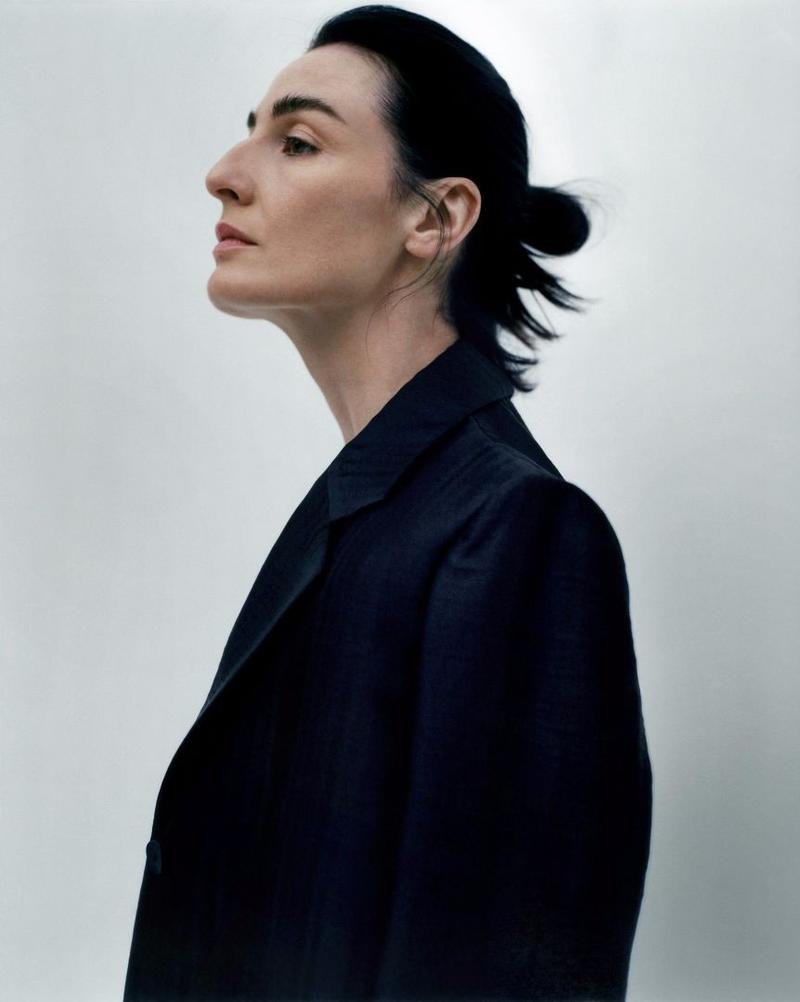 Erin O'Connor by Zoe Ghertner for The Row Pre-Fall Fashion Campaign
