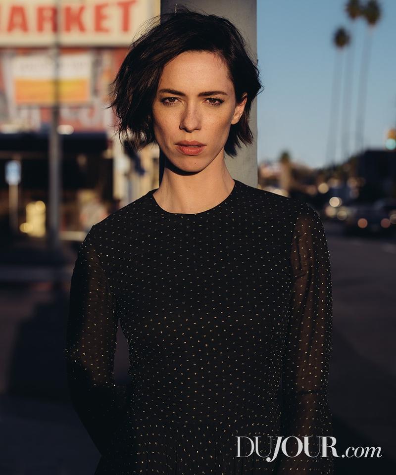 Rebecca Hall by Geordie Wood for Dujour Magazine Winter 2016