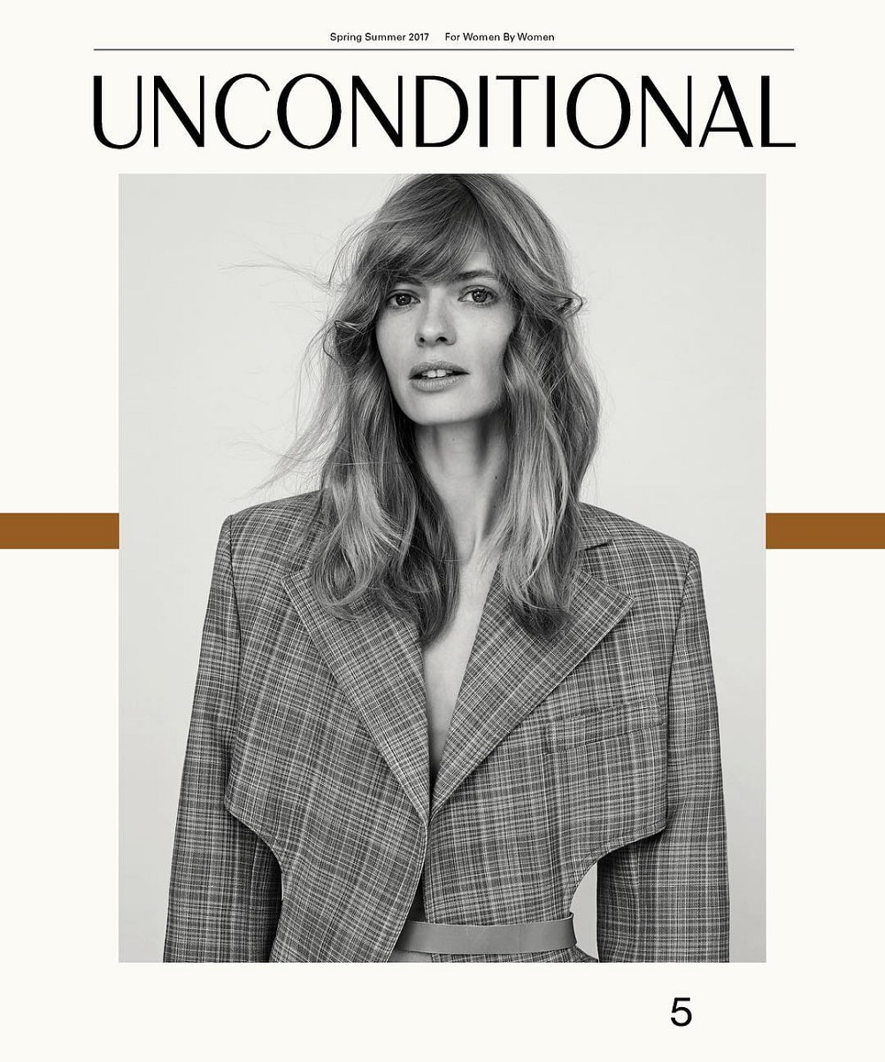 Julia Stegner by Alexandra Nataf for Unconditional Magazine Spring