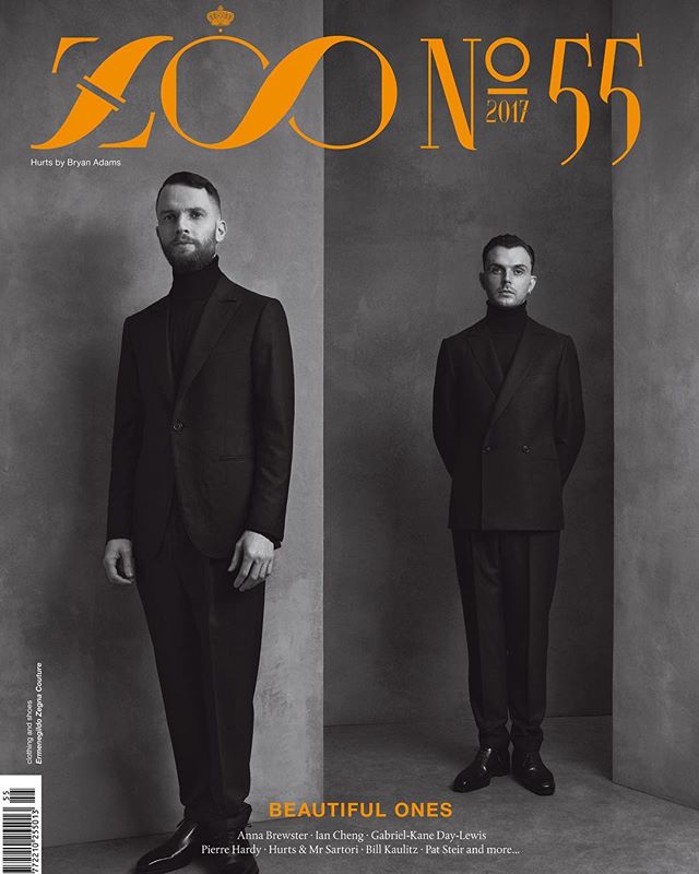 Theo Hutchcraft and Adam Hurts by Bryan Adams for Zoo Magazine Summer 2017