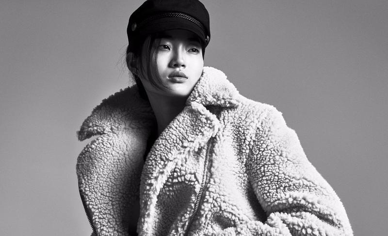 Hyun Ji Shin by Andreas Sjodin for H&M Season Fall-Winter 2017 Ad Campaign