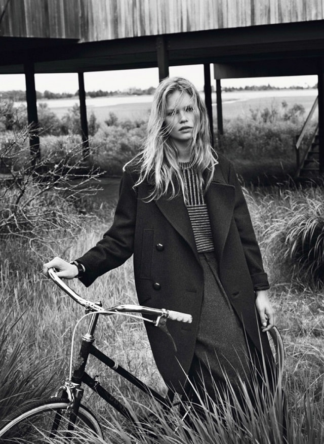 Hamptons: Anna Ewers by Josh Olins for Vogue Paris October 2013
