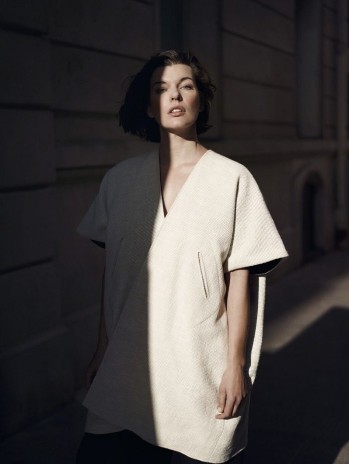 Milla Jovovich by Annemarieke Van Drimmelen for The Edit Magazine
