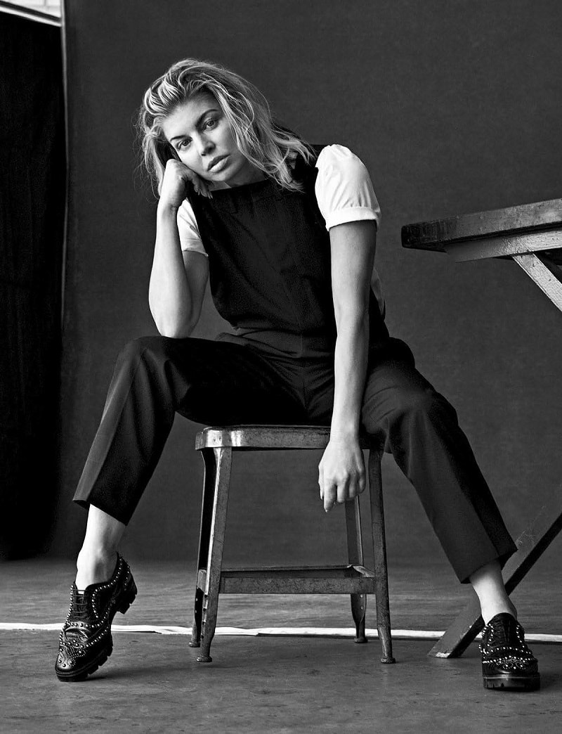 Fergie by Sebastian Kim for L’Uomo Vogue October 2017