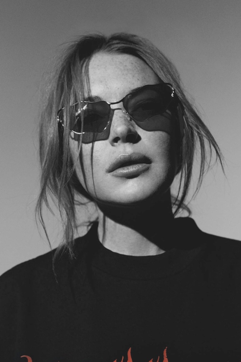 Lindsay Lohan by Laura Marie Cieplik for L'Officiel Spain October 2017