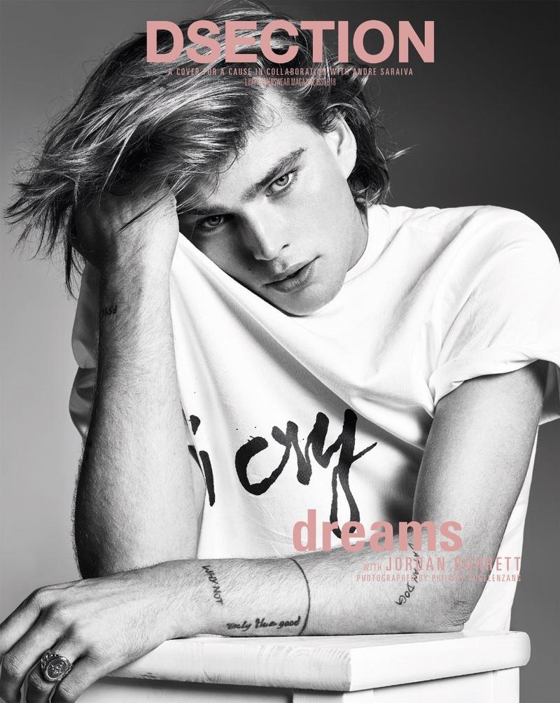 Jordan Barrett by Philippe Vogelenzang 