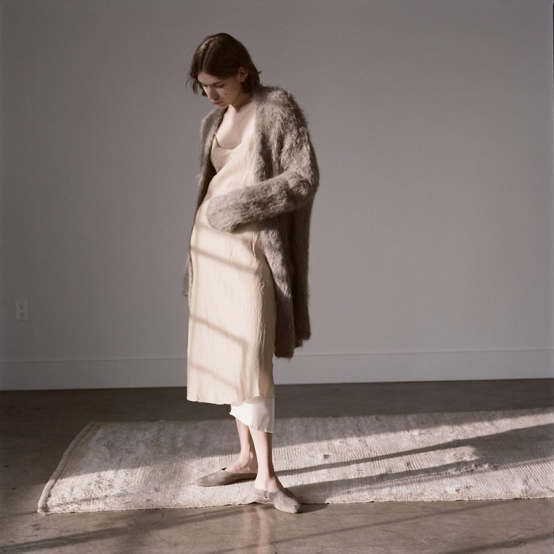 Zarina Nares by Zander Taketomo for Kinfolk Magazine - Lauren Manoogian Knitwear