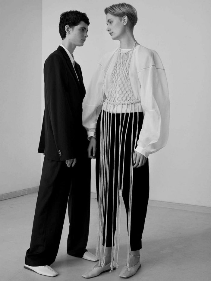 Jil Sander Special: Amandine Renard & Sunniva Vaatevik Wahl by Stefan ...