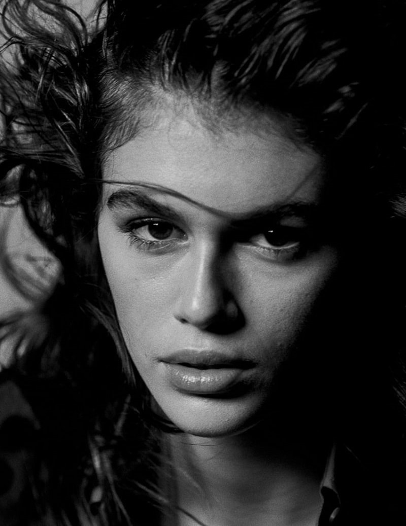 Kaia Gerber by Peter Lindbergh for Interview Magazine March 2018