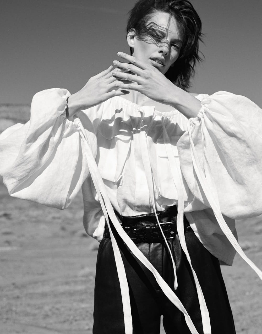 Desert Rose: Amanda Murphy by Alexandra Nataf for Porter Magazine ...