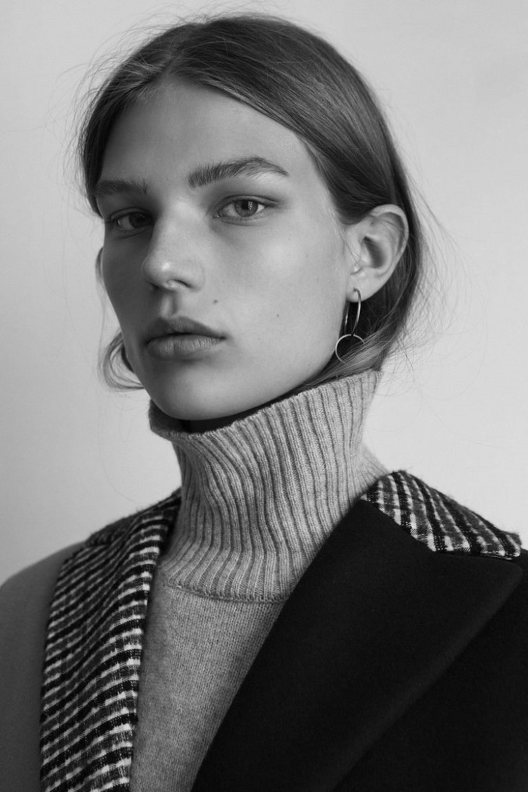 Watch This Face: Adela Stenberg by Robin Galiegue for Harper's Bazaar ...