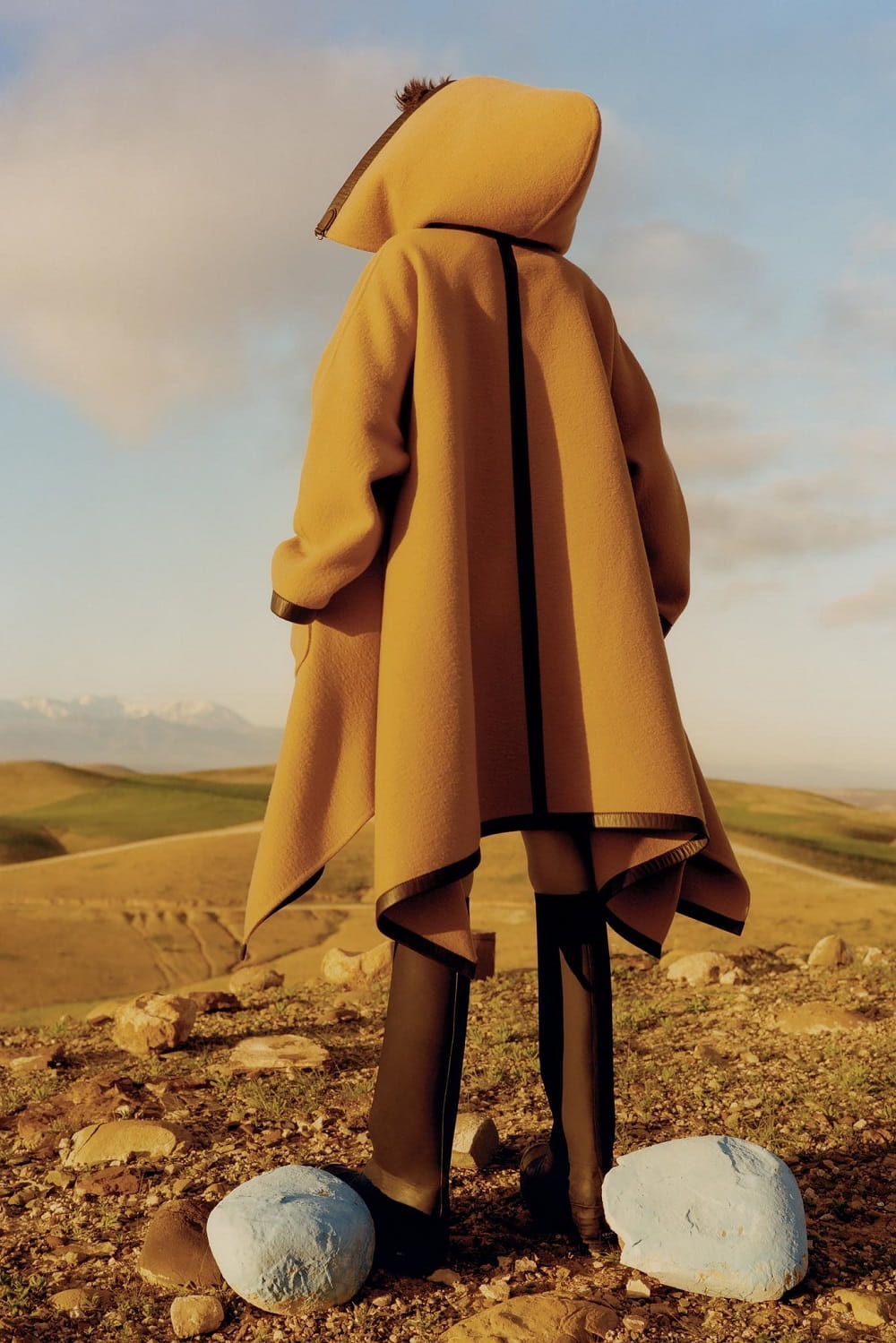Hermes Coat Celine Boots Stylist Suzanne Koller Minimal Fashion Editorials