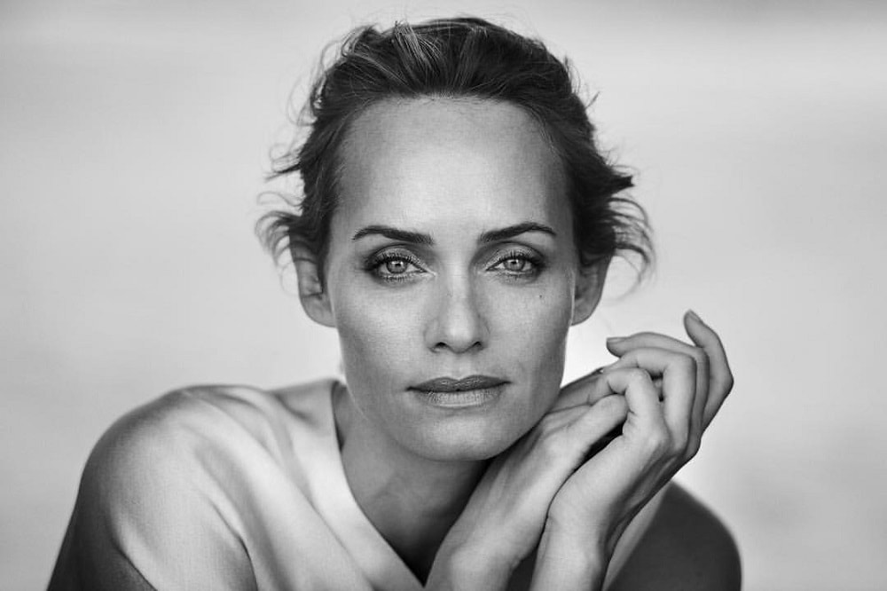 Amber Valletta by Peter Lindbergh for Douglas Cosmetics 2018 Ad Campaign