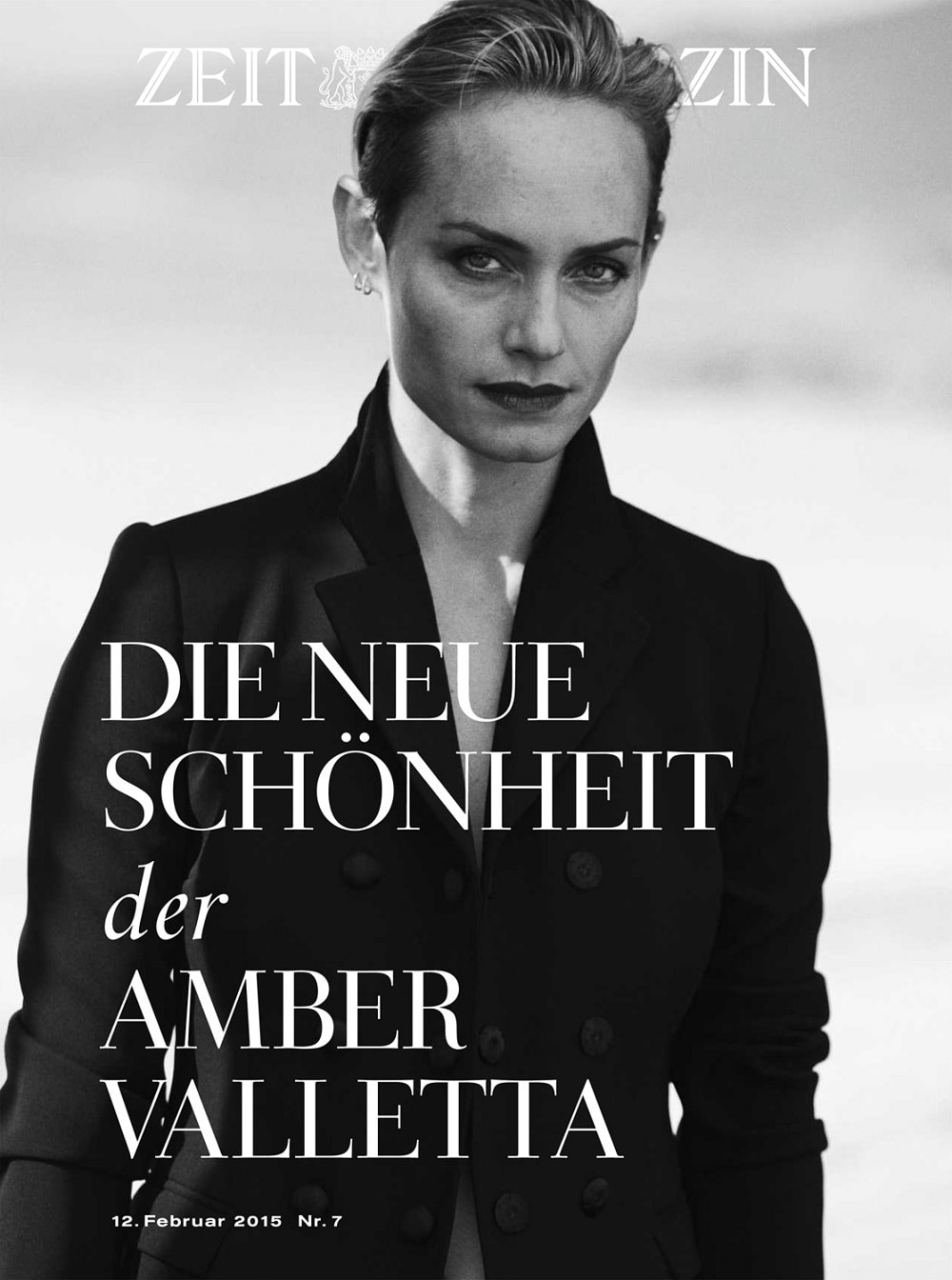 Amber Valletta Covers Zeit Magazine February 2015
