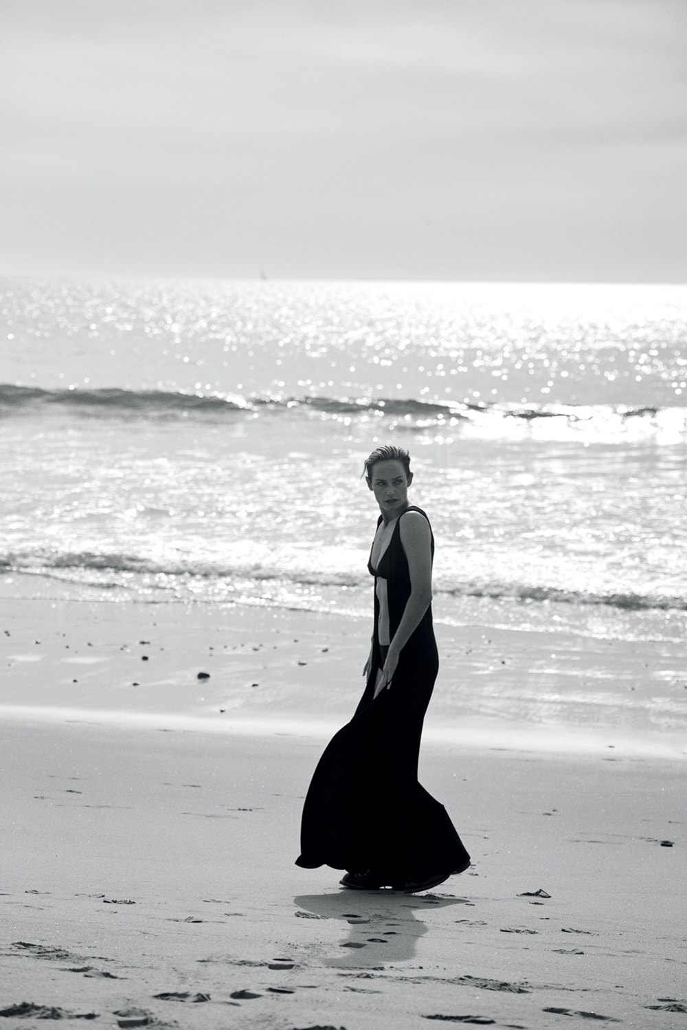 Amber Valletta by Peter Lindbergh for Zeit Magazine February 2015