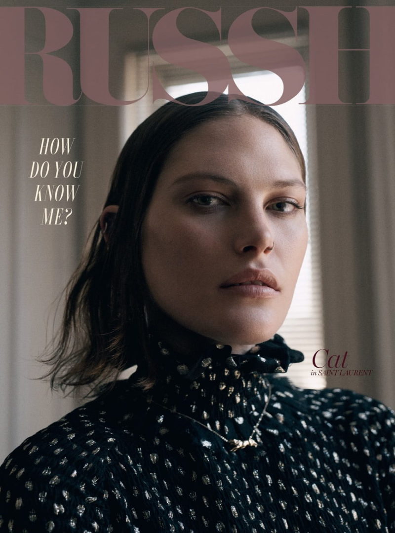 End Of The Night: Catherine McNeil Covers Russh Magazine June-July 2018