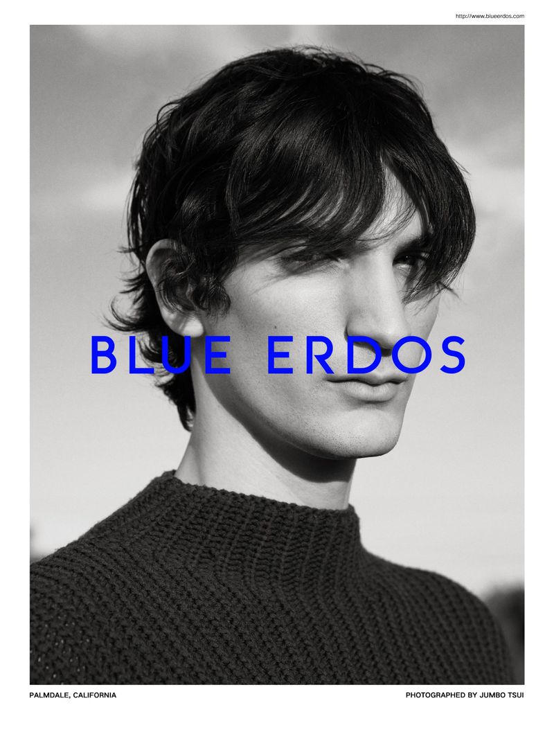 Luca Lemaire by Jumbo Tsui for Blue Erdos Fall-Winter 2018 Ad Campaign