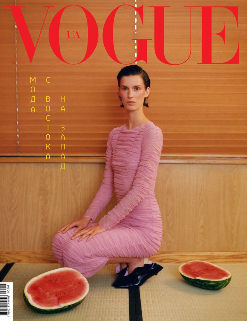 Marte Mei van Haaster by Alexander Saladrigas x Julie Pelipas for Vogue Ukraine July 2018 Cover