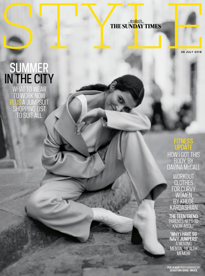 Pooja Mor Covers The Sunday Times Style Magazine UK July 2018